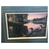Framed & Signed Print by Kim Norlien - “Northern Tranquility”