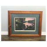 Framed & Signed Print by Kim Norlien - “Northern Tranquility”
