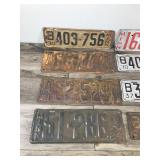 Lot of 8 Collectible License Plates