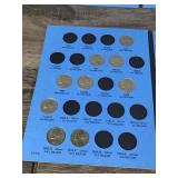 2 - Coin Books of Jefferson Nickels & 2 Coin Books - See description for dates of coins