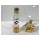 2 - Small Bottles of Gold Flakes