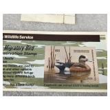 1999 Minnesota Trout & Salmon Stamp, 2010-11 Migratory Bird Stamp, 2009 Walleye Stamp - None of them are Signed