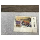 1999 Minnesota Trout & Salmon Stamp, 2010-11 Migratory Bird Stamp, 2009 Walleye Stamp - None of them are Signed