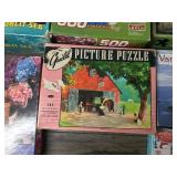 Large Lot of Puzzles - Some are Old