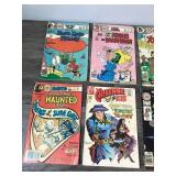 Lot of 12 Collectible Charlton Comics - 15 centers on up