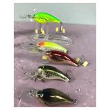 Lot of 10 Fishing Lures - see description for more info