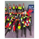 Large Lot of Fishing Bobbers