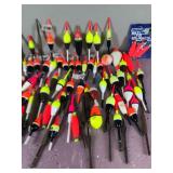 Large Lot of Fishing Bobbers
