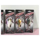 Lot of 5 Bone Head Fishing Lures in Original Packages