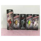 Lot of 5 Bone Head Fishing Lures in Original Packages