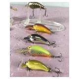 Lot of 10 Norman Fishing Lures
