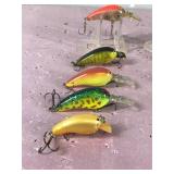 Lot of 10 Norman Fishing Lures
