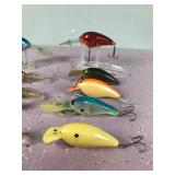 Lot of 10 Norman Fishing Lures