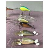 Lot of 10 Norman Fishing Lures
