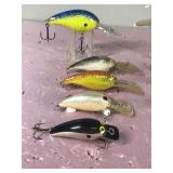 Lot of 10 Norman Fishing Lures