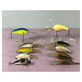 Lot of 10 Norman Fishing Lures