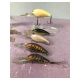 Lot of 10 Norman Fishing Lures