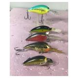 Lot of 10 Norman Fishing Lures