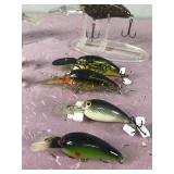 Lot of 10 Norman Fishing Lures