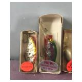 Lot of 5 Norman Fishing Lures in Packages