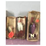 Lot of 5 Norman Fishing Lures in Packages