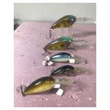 Lot of 10 Norman Fishing Lures