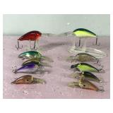 Lot of 10 Norman Fishing Lures