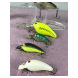 Lot of 10 Norman Fishing Lures
