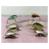 Lot of 10 Norman Fishing Lures