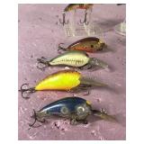 Lot of 10 Norman Fishing Lures