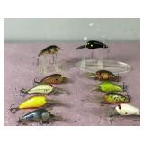 Lot of 10 Norman Fishing Lures