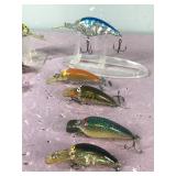 Lot of 10 Norman Fishing Lures