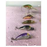 Lot of 10 Norman Fishing Lures