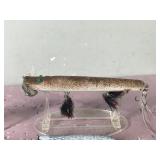 Lot of 7 Homemade Wooden Fishing Lures