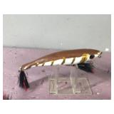 Lot of 7 Homemade Wooden Fishing Lures