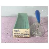 Large Rapala Fishing Lure with Box - Sinking Uppoava Fresh or Salt Water CD-18 BM-Magnum Color Blue Mullet