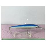 Large Rapala Fishing Lure with Box - Sinking Uppoava Fresh or Salt Water CD-18 BM-Magnum Color Blue Mullet