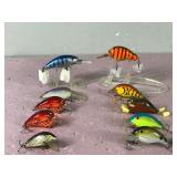 Lot of 10 Fishing Lures - see description for more info