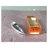 Johnson’s Silver Minnow Fishing Spoon with Box