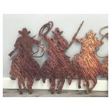 Cowboys Metal Wall Hanging Decor (Very Heavy)