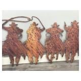 Cowboys Metal Wall Hanging Decor (Very Heavy)
