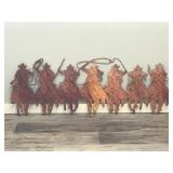 Cowboys Metal Wall Hanging Decor (Very Heavy)