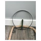 Lot of Home Decor - Wooden Hanging Sign (catcha falling star) - Hanging Butterflies - 2 Metal Hanging Candle Holders - Rope Type Thing with Leather, Feathers and Horse Hair on Each End