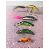 Lot of 10 Lazy Ike Fishing Lures