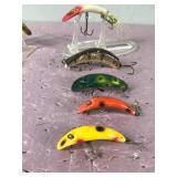 Lot of 10 Lazy Ike Fishing Lures