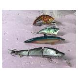 Lot of 10 Unique Fishing Lures