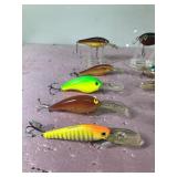 Lot of 10 Fishing Lures