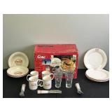 Coca Cola 28 Piece Dinner Set