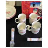 Coca Cola 28 Piece Dinner Set