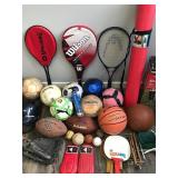 Lot of Sports Equipment and More